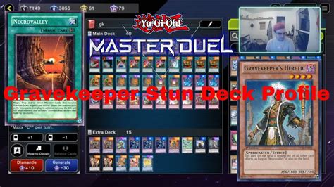 Yu Gi Oh Master Duel Grave Keeper Deck Profile YouTube