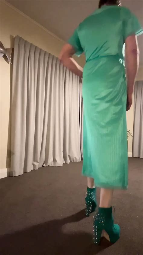 Emerald Green Lingerie And Matching Heels Gay Crossdresser Porn Feat OMG Lingerie Yum XHamster