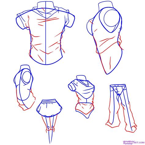 How To Draw Anime Boy Clothes