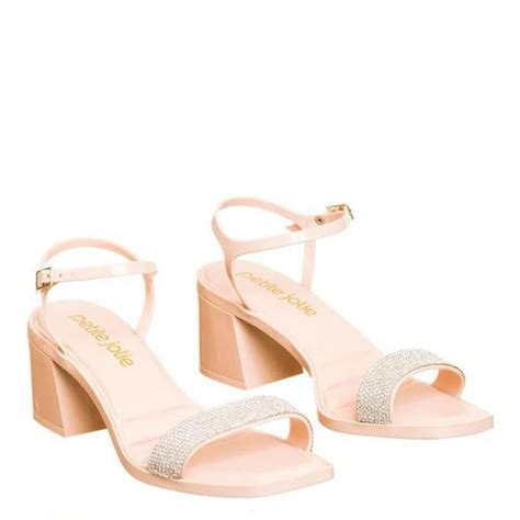 Sandalia Petite Jolie Nude New PJ Petit Jolie Sandália Feminina Magazine Luiza