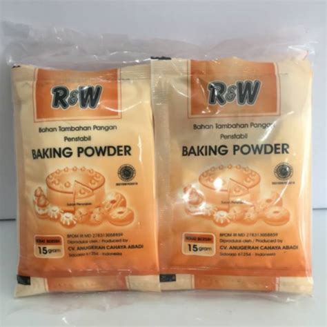 Jual Baking Powder Sachet RW Rajawali 15gr Shopee Indonesia