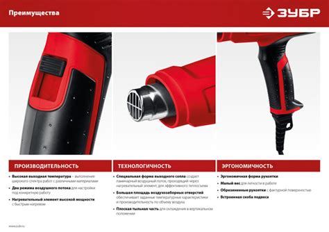 Строительный фен ЗУБР ФТ-1600 - купить по выгодной цене в интернет ...