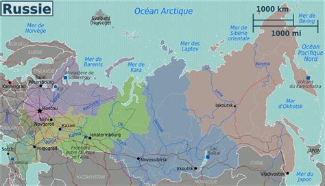 map of russia with provinces