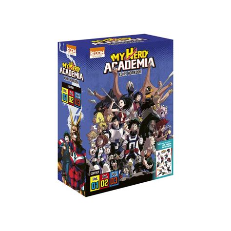 My Hero Academia Coffret Tomes Ki Oon Manga