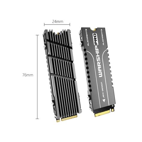 Buy the Heatsink of SSD JEYI Cooler II iCold-2 M.2 SSD Aluminum ...