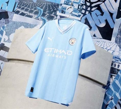 Manchester City D Voile Son Maillot Domicile Foot Inside