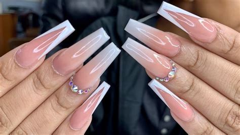 YouTube Gel Nails Acrylic Nails Nude Acrylic Nails