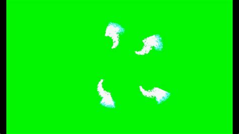 Футаж "Фигуры из частиц 2"(хромакей) - YouTube