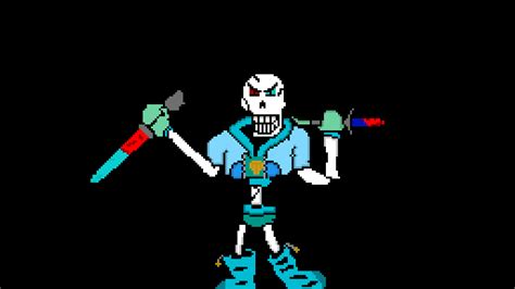 Pixilart Ne Disbelief Papyrus V2 By Dust Swap Swap