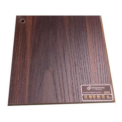 Dark Brown American Walnut Flpe Green Panel Flooring Surface Finish