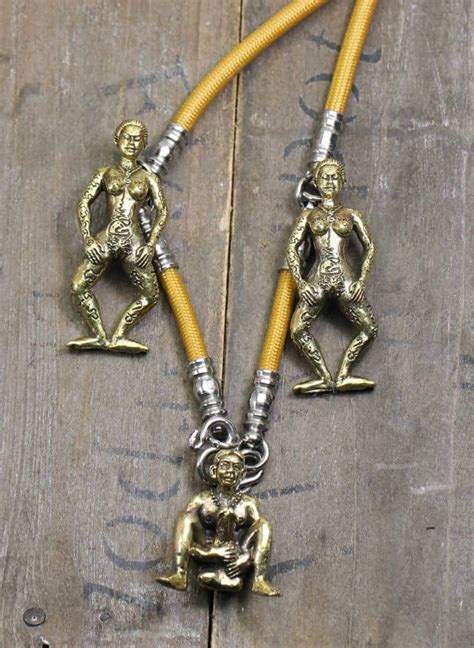 Mini Statue Erotic Man Lady Nude Figurine Palatkhik Sacred Magic Holy Talisman Pendants Power