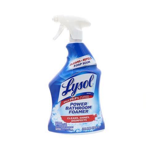 Limpiador De Baño Lysol Power Bathroom Foamer 32 Oz