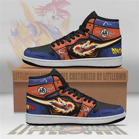 Son Goku Saiyan God Anime Shoes Dragon Ball Jd Sneakers