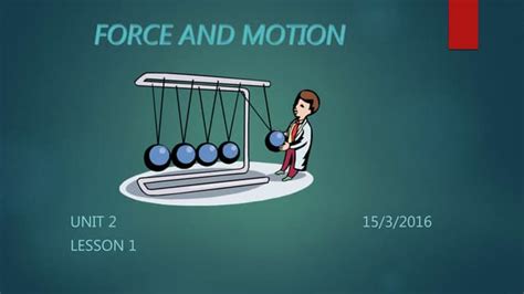 Force and Motion | PPT