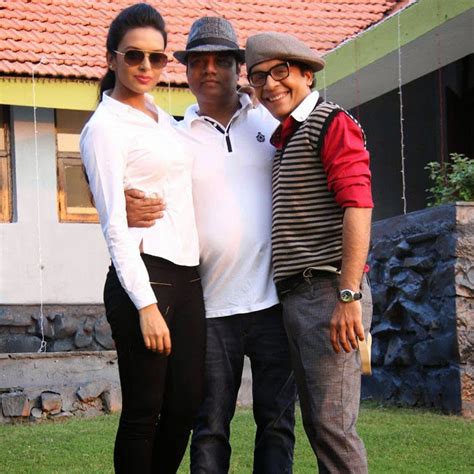 Actress Tara Alisha Berry Bidita Baig Stills At Gun Pe Done Movie Location Photos Hot Girls Go