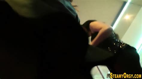 Clothed Babe Sucks Rod