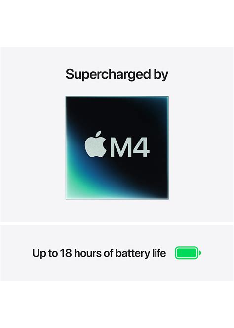13-inch MacBook Air: Apple M4 chip with 10-core CPU and 10-core GPU