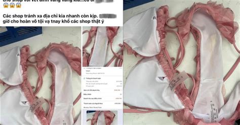 Vụ hoàn bikini đã mặc sau tuần với vệt ố vàng hot nhất MXH Nữ chính xin lỗi chủ shop cũng
