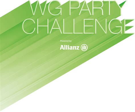 Mach Mit Bei Der Wg Party Challenge Gewinne Tolle Preise