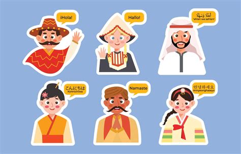 Greetings In Different Languages 4633302 Vector Art At Vecteezy