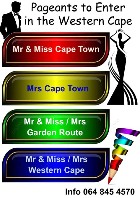 Pageants SA Western Cape Directory - Due to the fact that I am