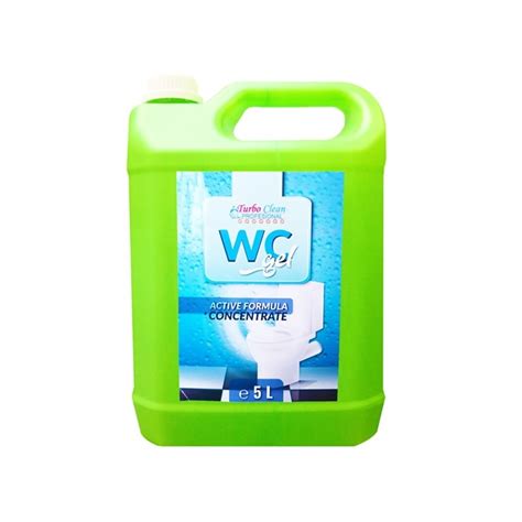 Разтвор за почистване на тоалетна Turbo Clean Gel 5л - eMAG.bg