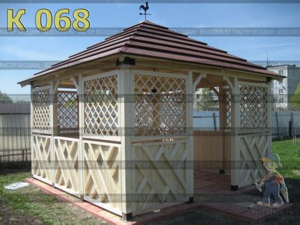 Беседки навесы - фото и цены. Беседки без пола.