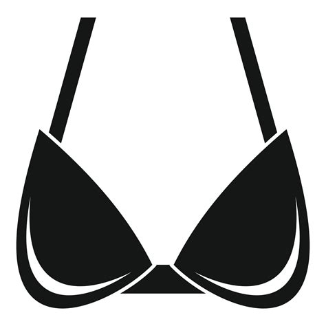 Icono De Sujetador De Bikini Estilo Simple 14583754 Vector En Vecteezy