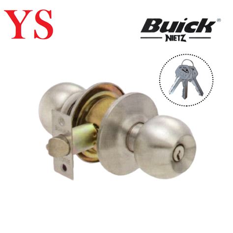 Buick 587SS Cylindrical Door Lock Tombol Pintu 60MM Shopee Malaysia