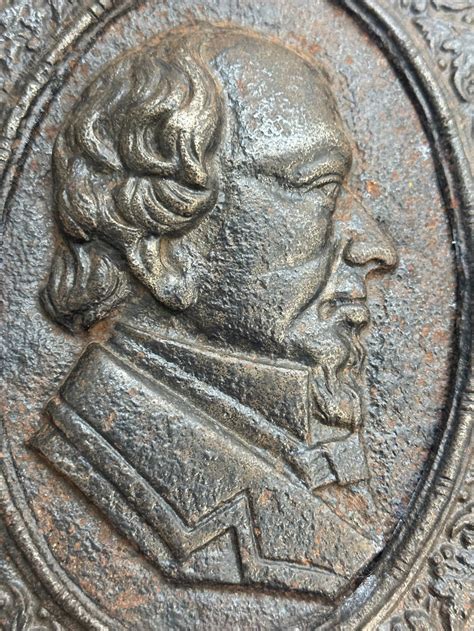 Antiques Atlas Th Century Cast Iron William Gladstone Plaque As A