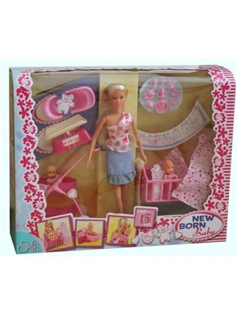 Кукла Штеффи с младенцем и аксессуарами Simba купить в Минске