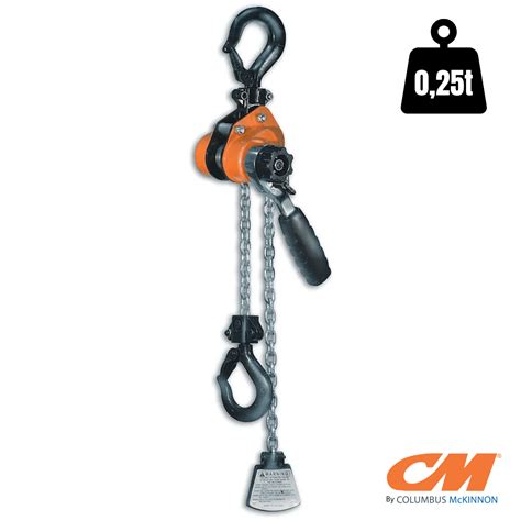 Talha Manual De Alavanca 250kg X 3metros Columbus Mckinnon Ferro Store