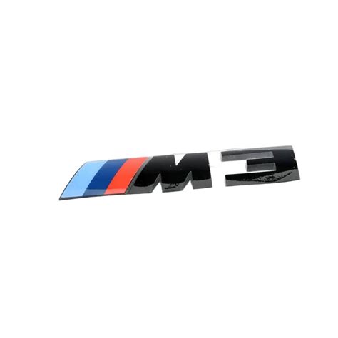 Genuine OEM BMW M3 Rear Badge - Gloss Black - Infinite Autowerks