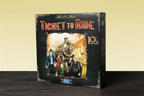 Ticket To Ride 10th Anniversary Edition Board Games Drop