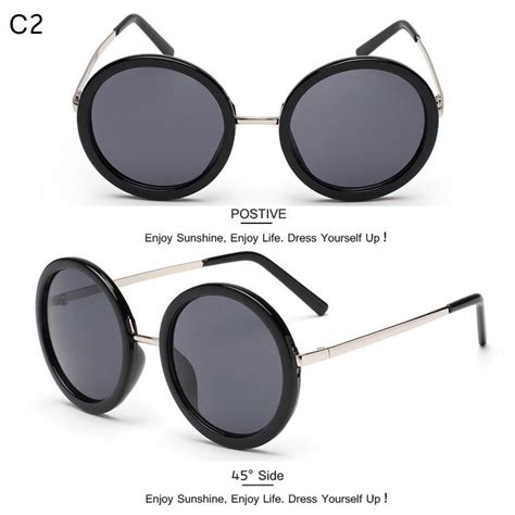 Купить Круглые солнцезащитные очки Женщины Бренд Дизайнер ...