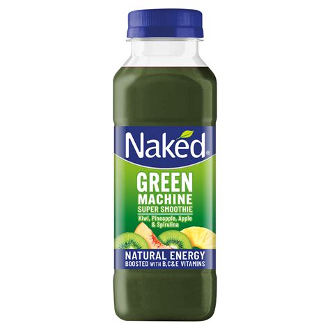 Naked Green Machine Kiwi Pineapple Apple Spirulina Super Smoothie Ml One Stop