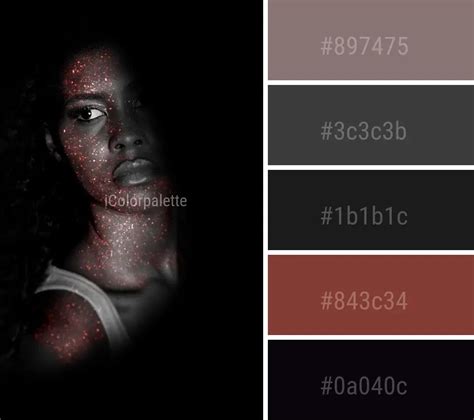 135 Black / Dark Color Palettes | Curated collection of Color Palettes