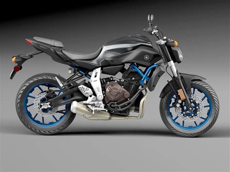 Yamaha Fz 07 2016 Modelo 3d 149 3ds C4d Fbx Lwo Max Obj Free3d