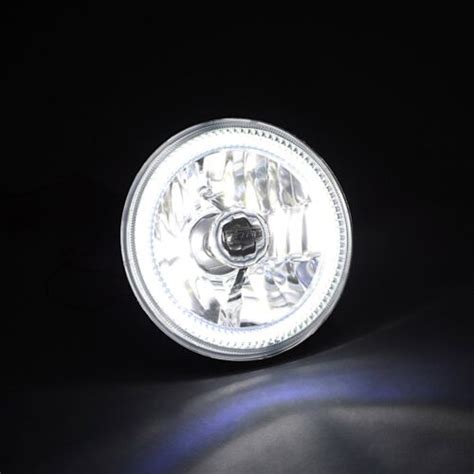 White Cob Led Halo Angel Eye Crystal Clear Headlamp K Led Light