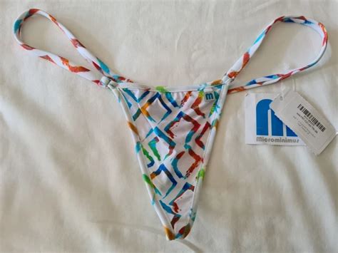 NEW WICKED WEASEL 449 Pick A Print Sheer Vision Bikini Bottom Medium Old Size 70 00 PicClick AU