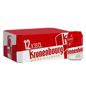 Livraison à domicile Kronenbourg Bière blonde 4 2 12x33cl