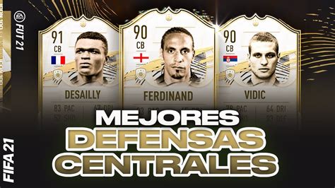 Top 10 Mejores Iconos Defensas Centrales Dfc En Fifa 21 Youtube