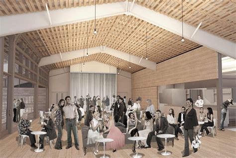 Renderings Event Space Jensen Architects