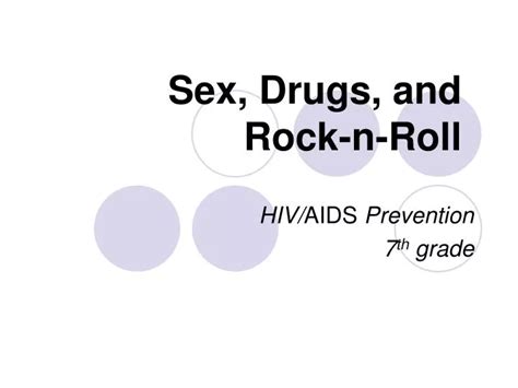 Ppt Sex Drugs And Rock N Roll Powerpoint Presentation Free