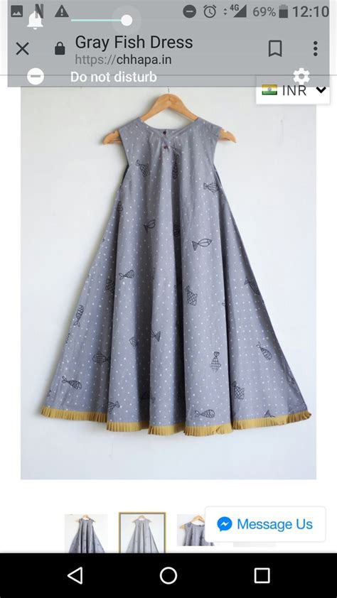 Pin By Komal Jhunjhunwala On Kurtis Fish Dress Dress Fashion