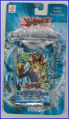 Yugioh Factory Sealed Legend Of Blue Eyes White Dragon Blister Pack