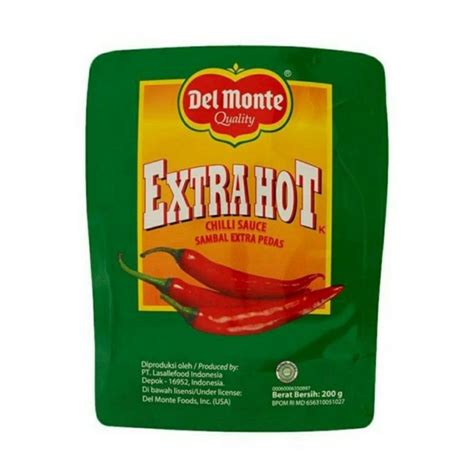 Jual Delmonte Saos Extra Hot Gram Shopee Indonesia