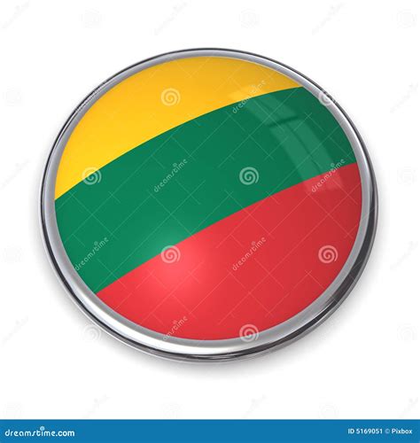 Banner Button Lithuania Stock Illustration Illustration Of Banner
