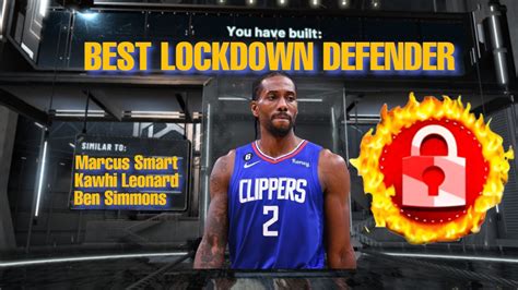 Best Lockdown Defender Build Can Stop Any Build In Nba 2k23 Most