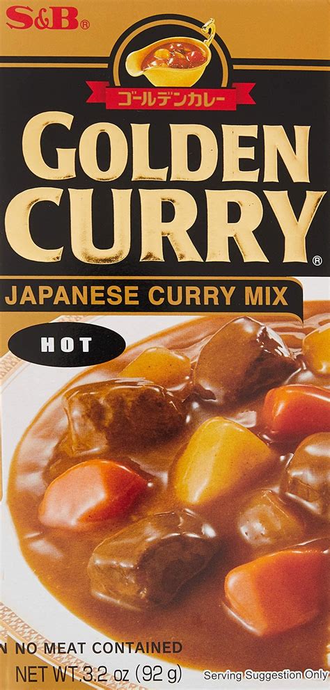 Amazon S B Golden Curry Sauce Mix Hot 3 2 Oz Everything Else